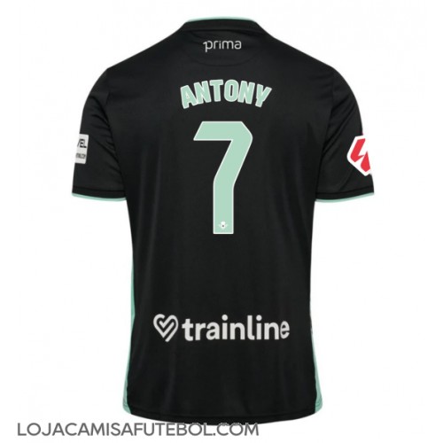 Camisa de Futebol Real Betis Antony #7 Equipamento Alternativo 2025-26 Manga Curta